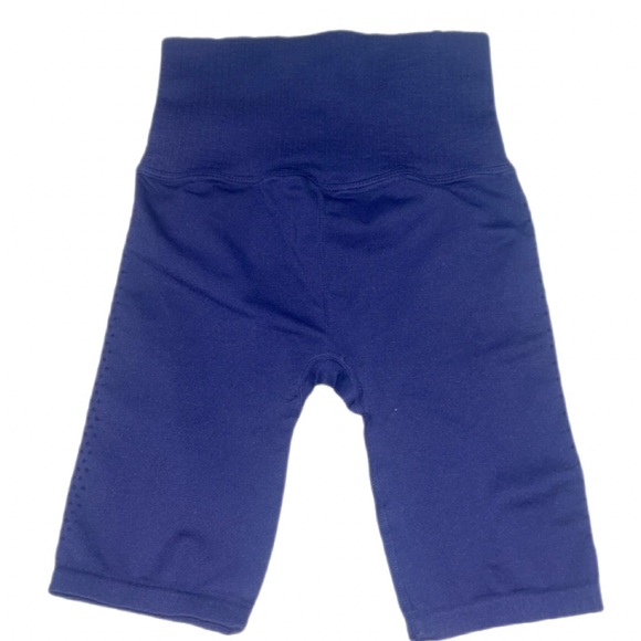 NWOT FP Movement Good Karma Ribbed Biker Shorts XS/S Navy - Picture 4 of 12